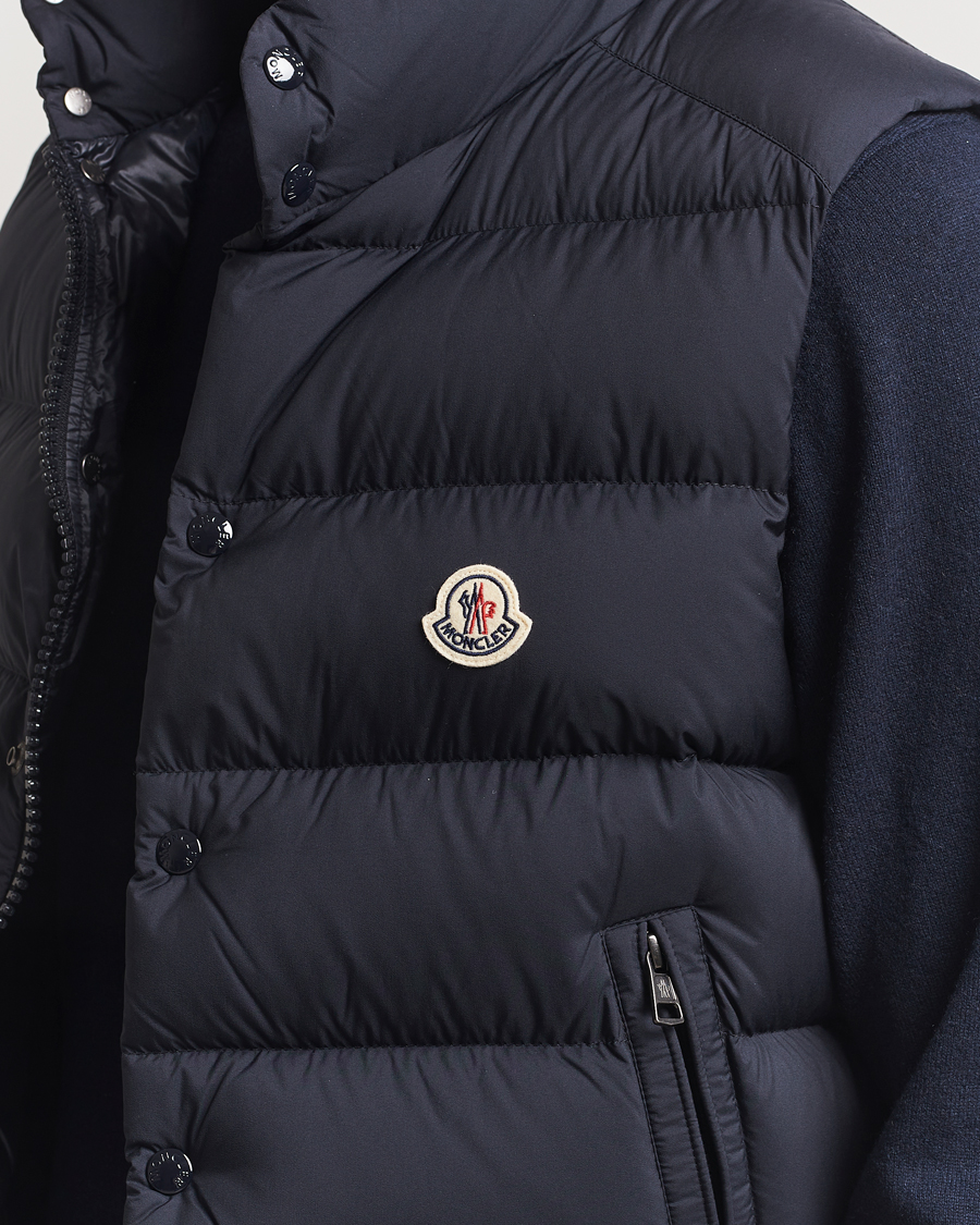 Herr | Jackor | Moncler | Tibb Matte Down Vest Navy