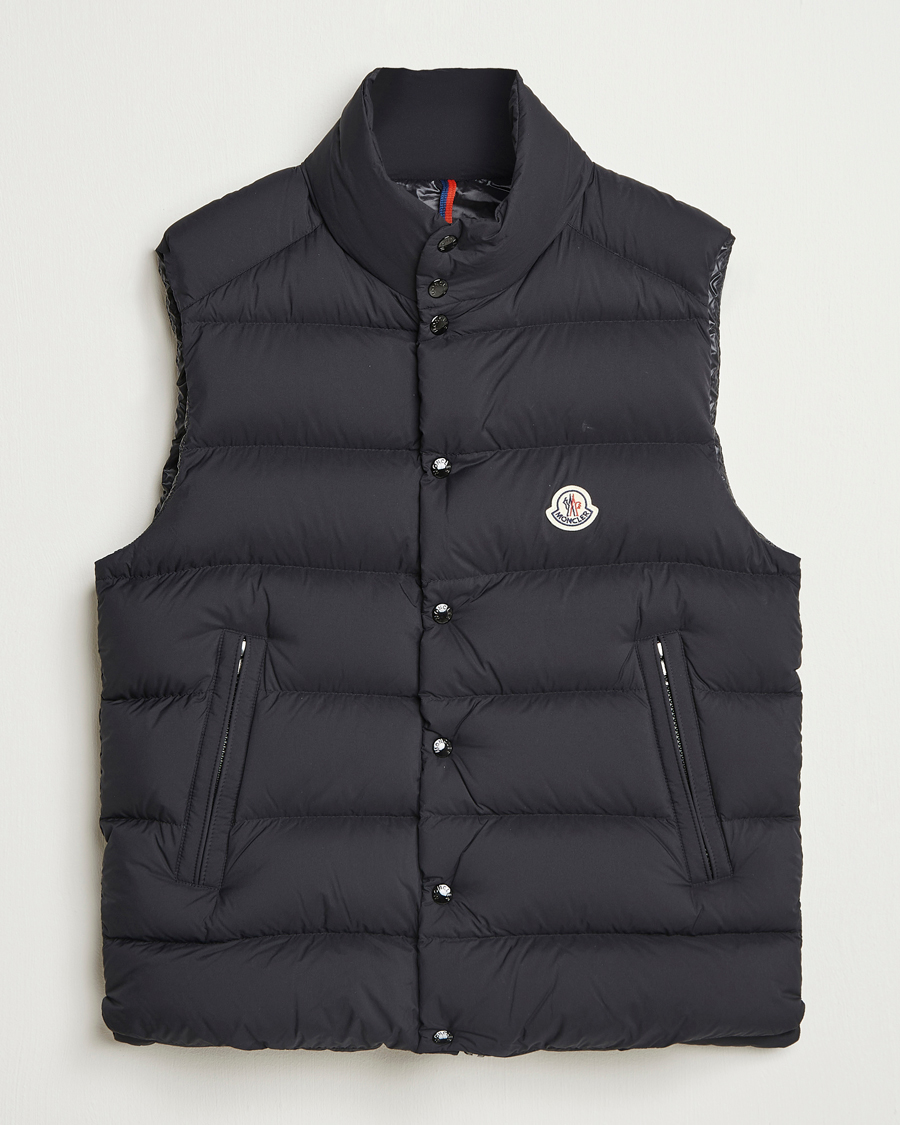 Herr | Jackor | Moncler | Tibb Matte Down Vest Black