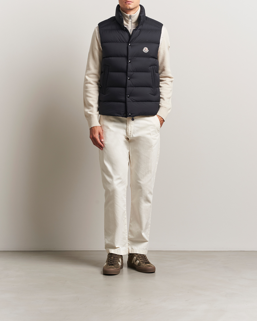 Herr | Jackor | Moncler | Tibb Matte Down Vest Black