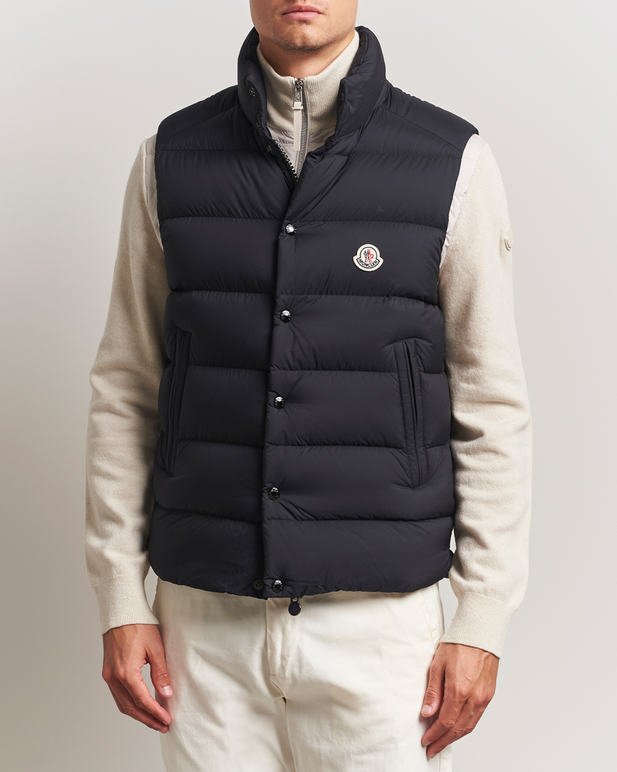 Herr | Jackor | Moncler | Tibb Matte Down Vest Black
