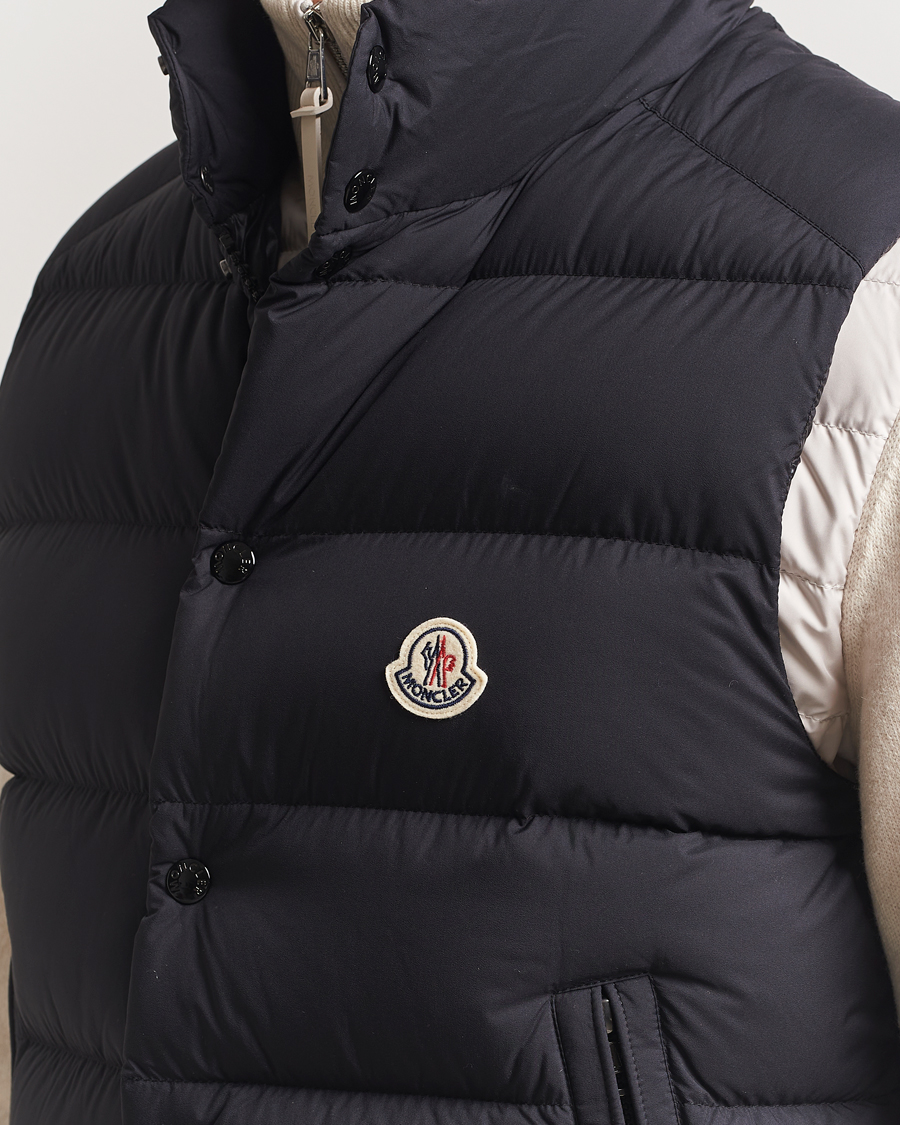 Herr | Jackor | Moncler | Tibb Matte Down Vest Black