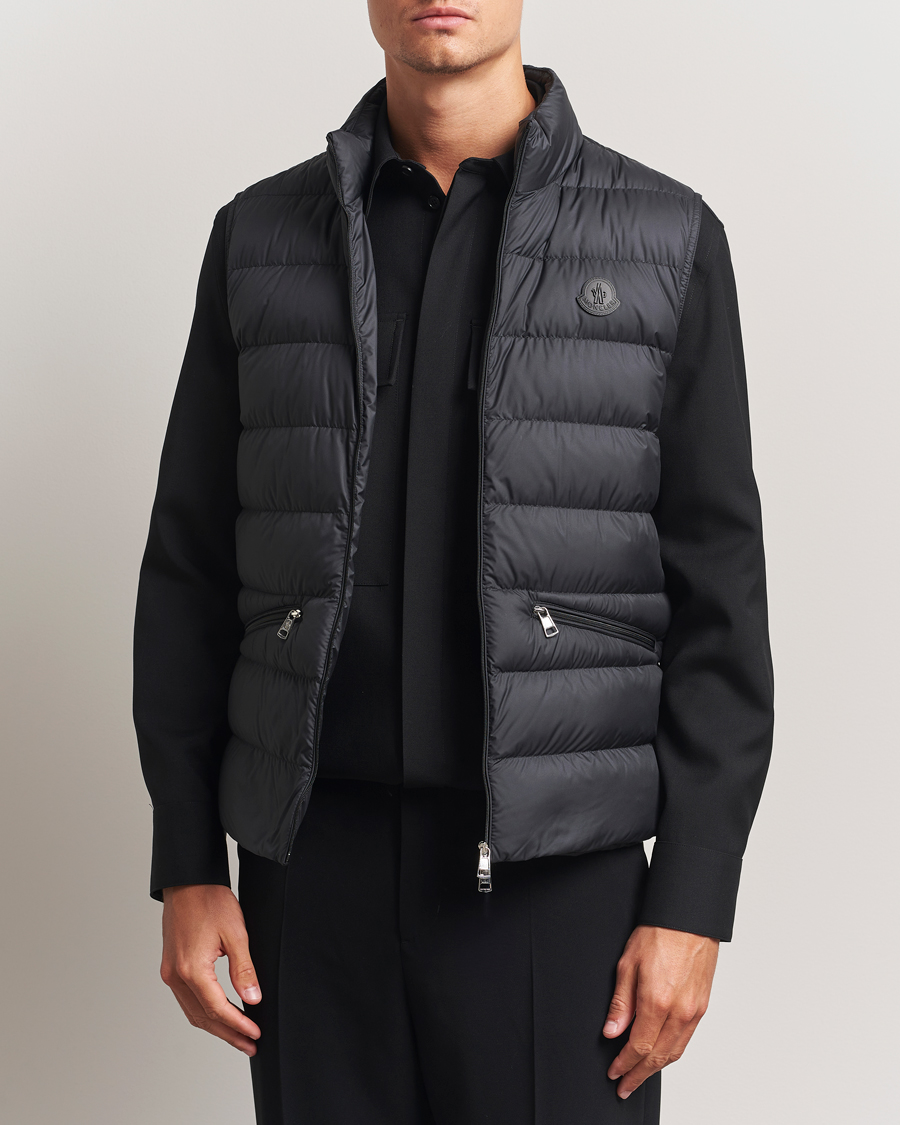 Herr | Jackor | Moncler | Treompan Down Vest Black
