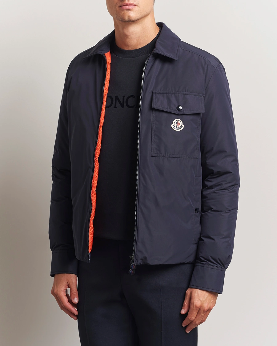 Herr | Jackor | Moncler | Vigeon Shirt Jacket Navy
