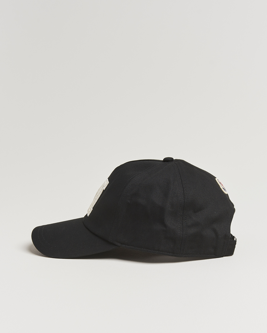 Herr | Hattar & kepsar | Moncler | Archive Logo Baseball Cap Black