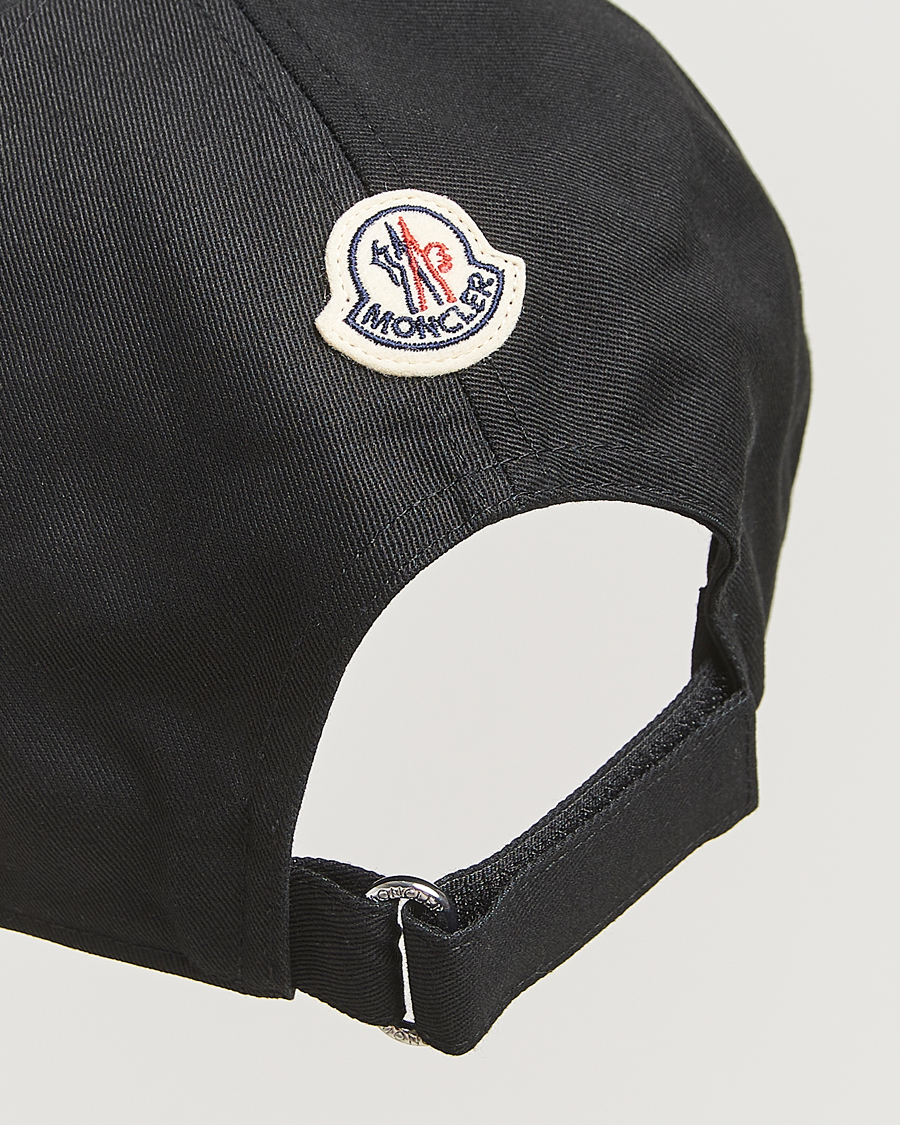 Herr | Hattar & kepsar | Moncler | Archive Logo Baseball Cap Black