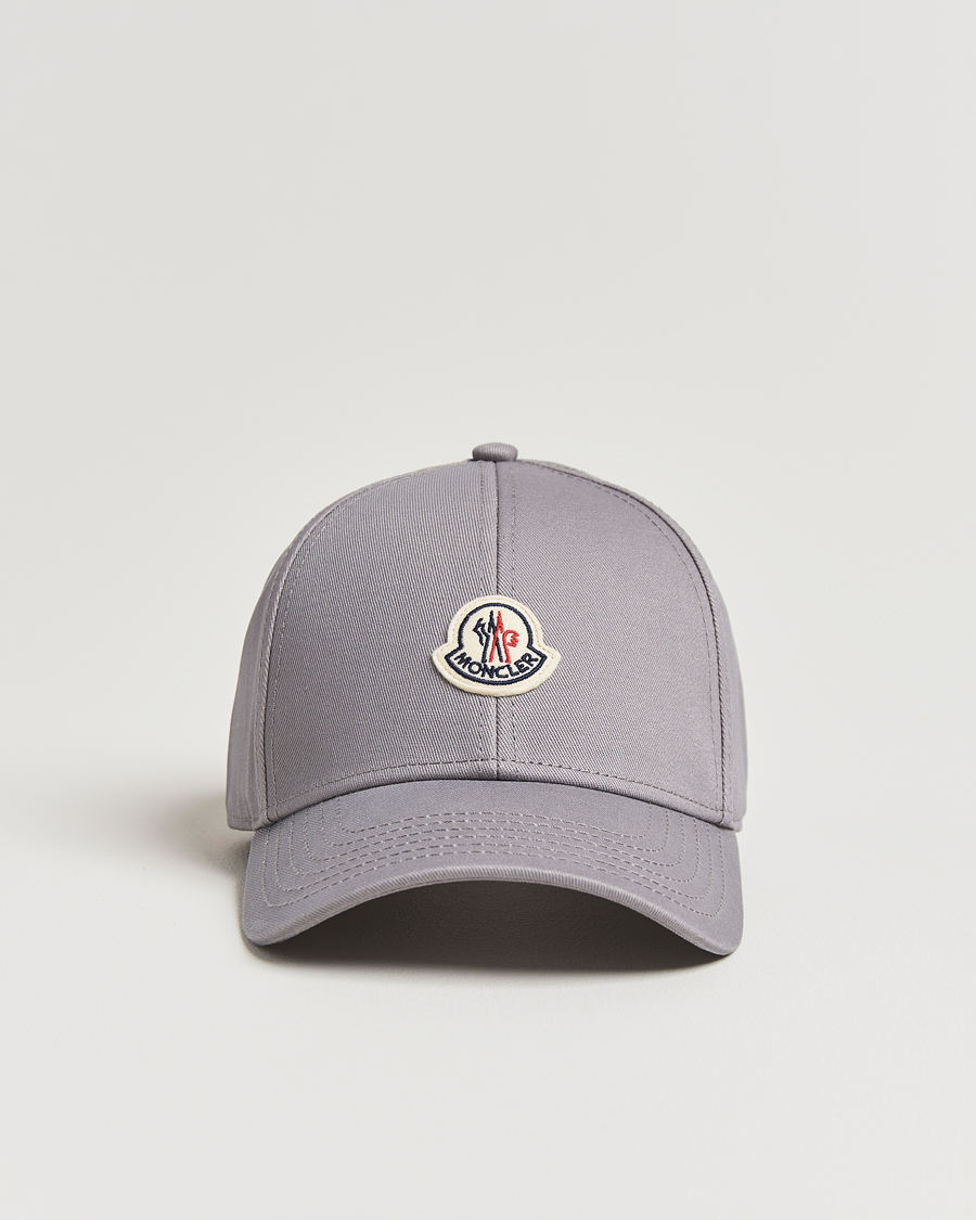 Herr | Hattar & kepsar | Moncler | Logo Baseball Cap Grey