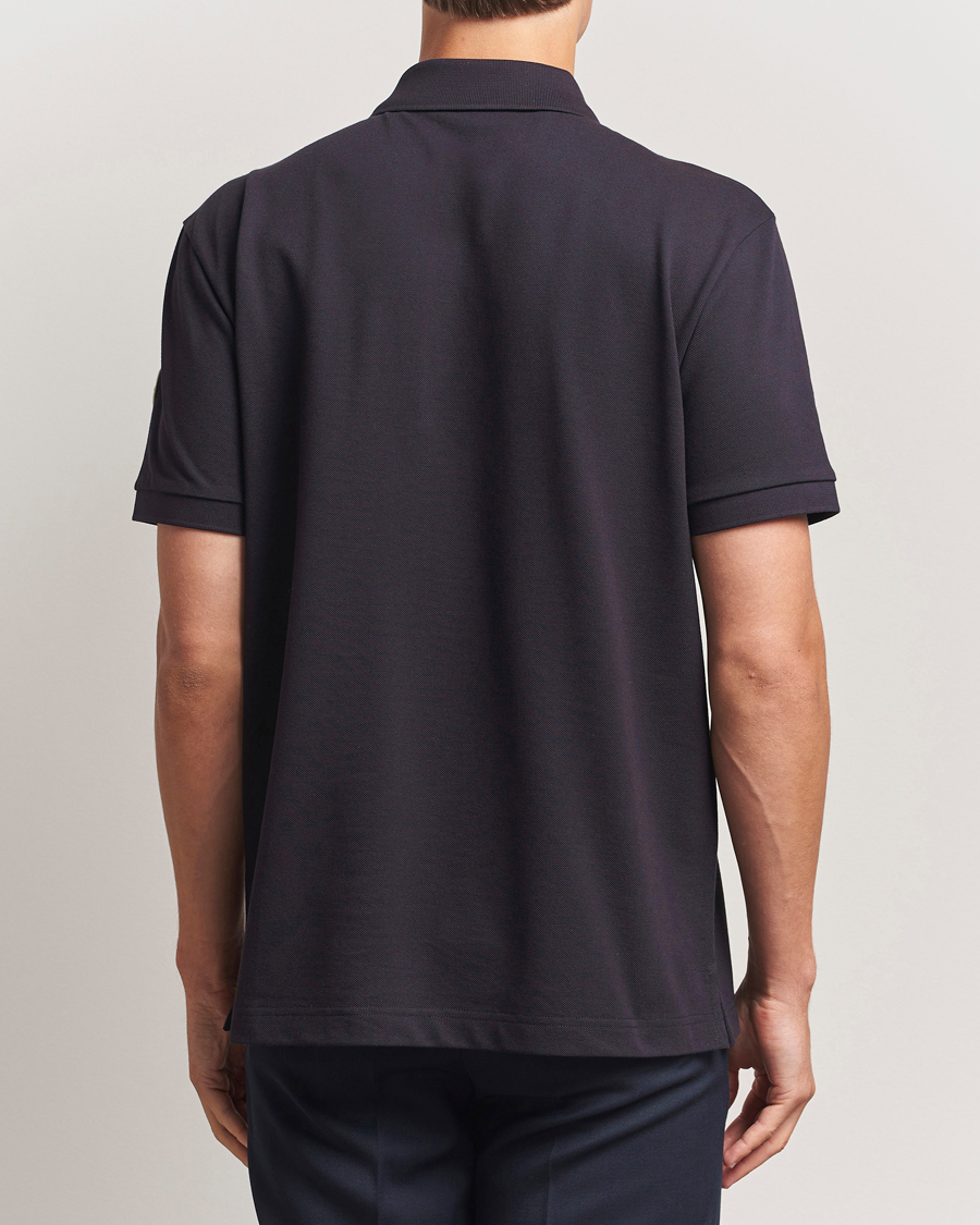 Herr | Pikéer | Moncler | Archive Logo Polo Navy