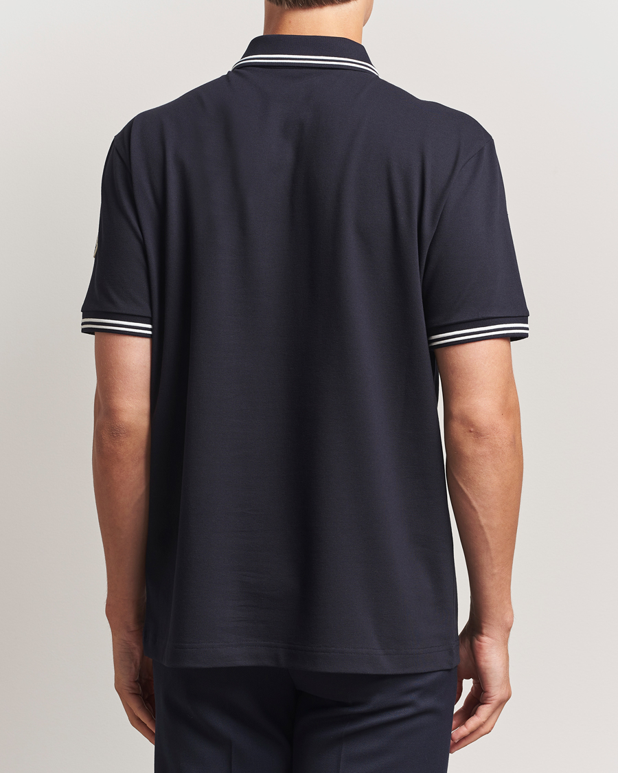 Herr | Pikéer | Moncler | Vintage Logo Polo Navy