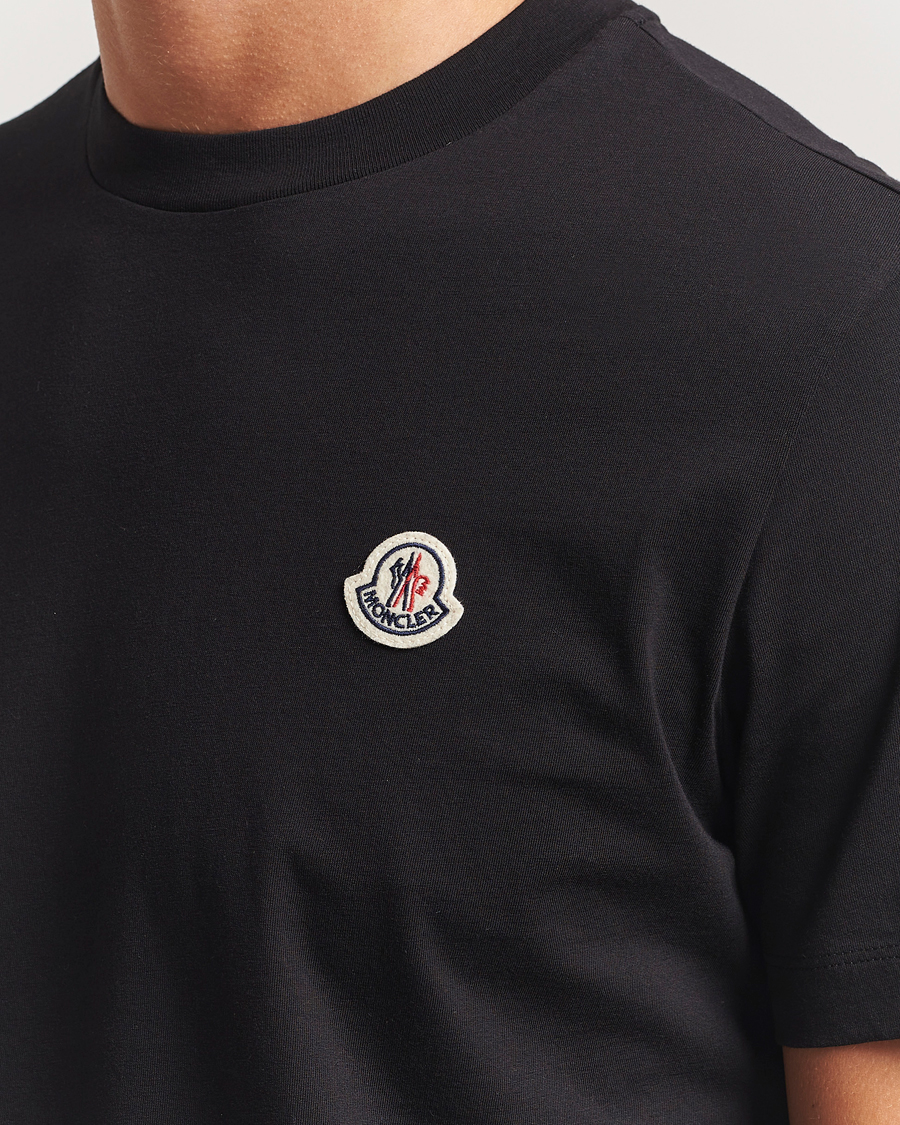 Herr | T-Shirts | Moncler | 3-Pack Logo T-Shirt Black