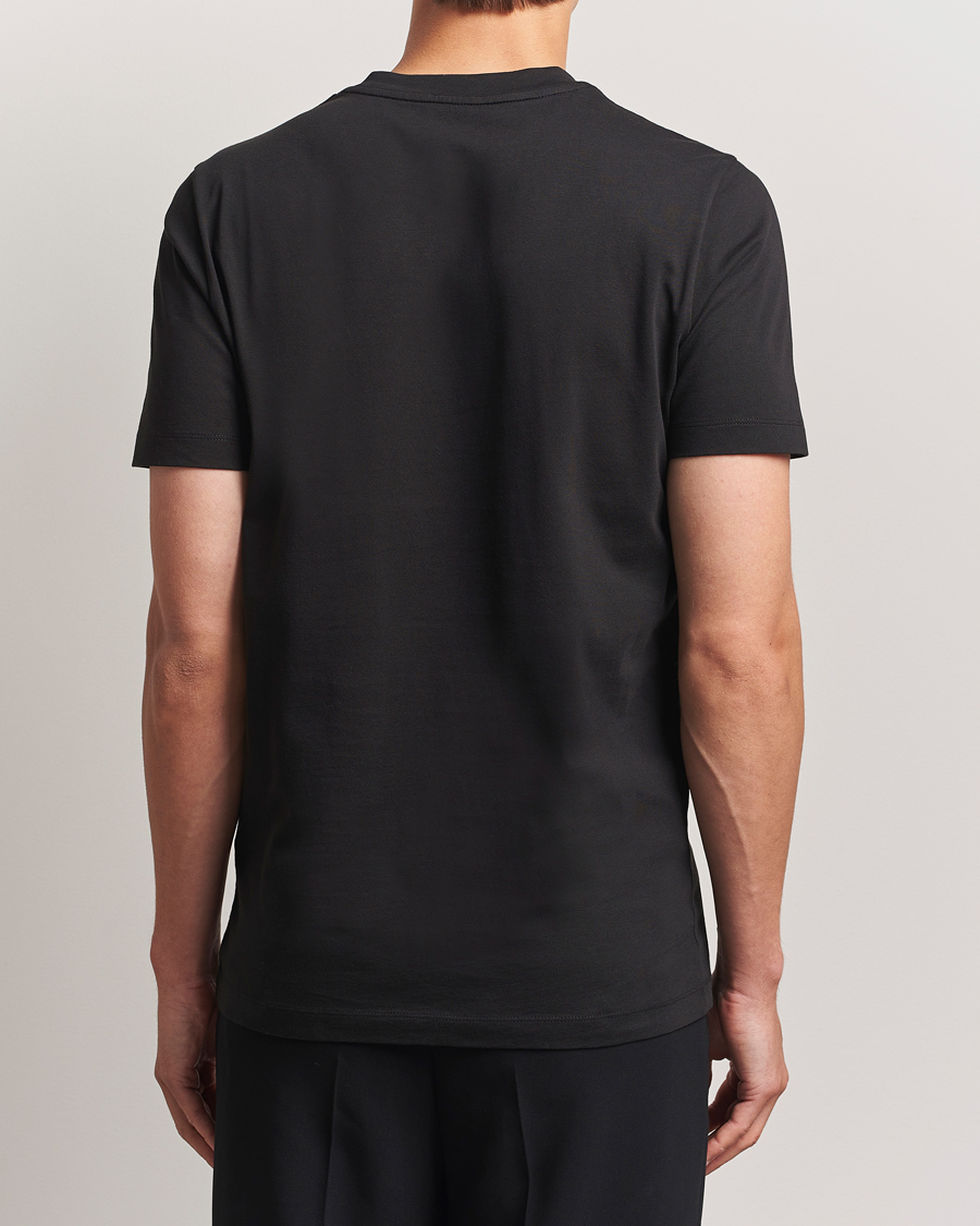 Herr | T-Shirts | Moncler | Lettering Logo T-Shirt Black