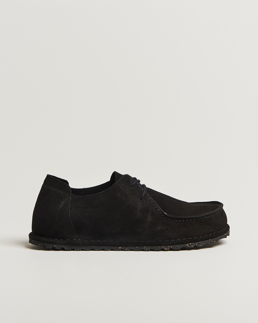 Herr | Loafers | BIRKENSTOCK | Utti Lace Suede Loafer Black