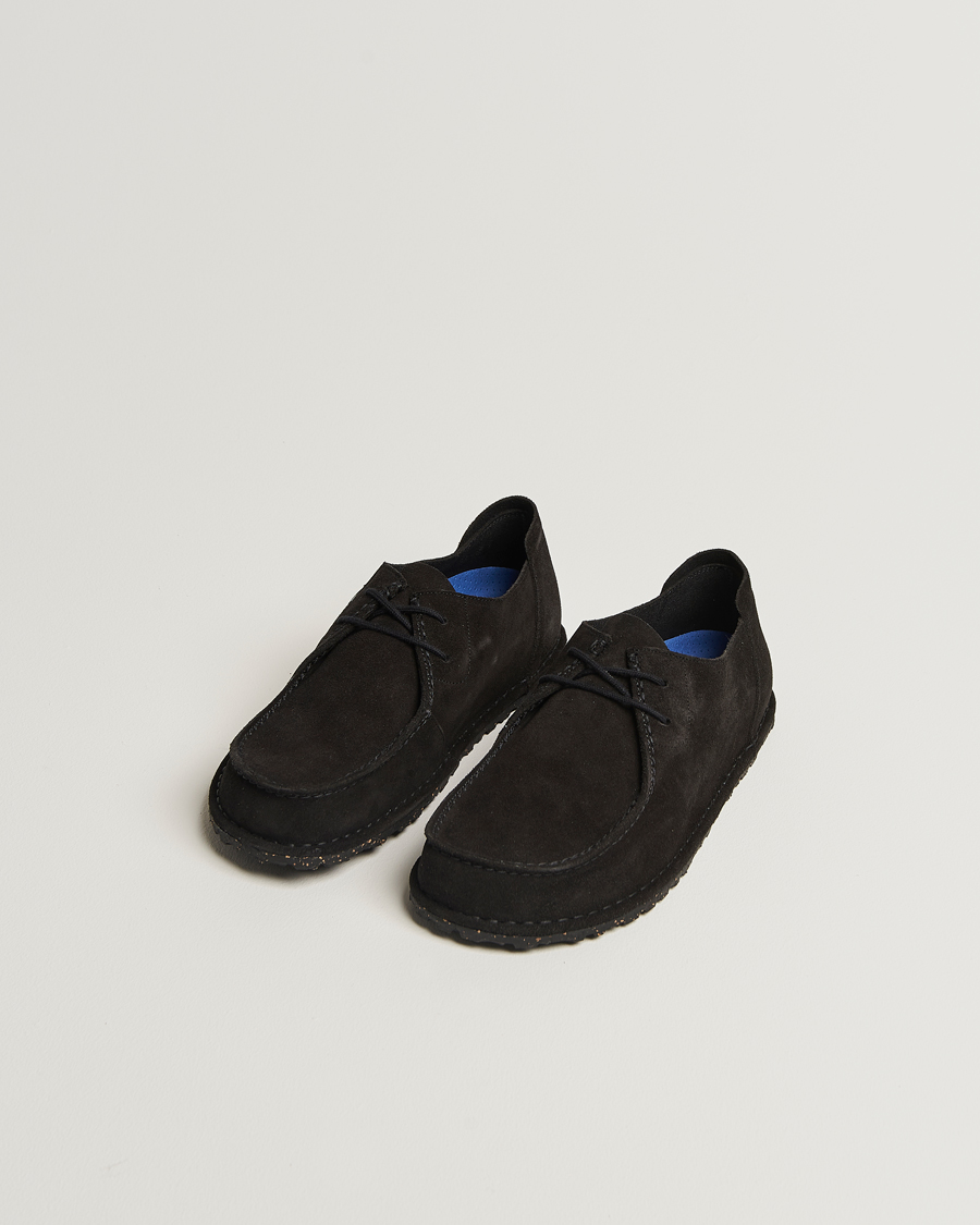 Herr | Loafers | BIRKENSTOCK | Utti Lace Suede Loafer Black