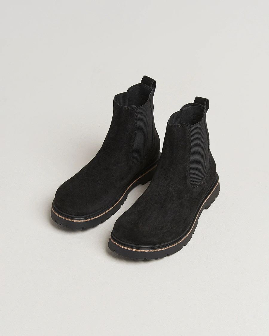 Herr | Kängor | BIRKENSTOCK | Highwood Suede Chelsea Boot Black