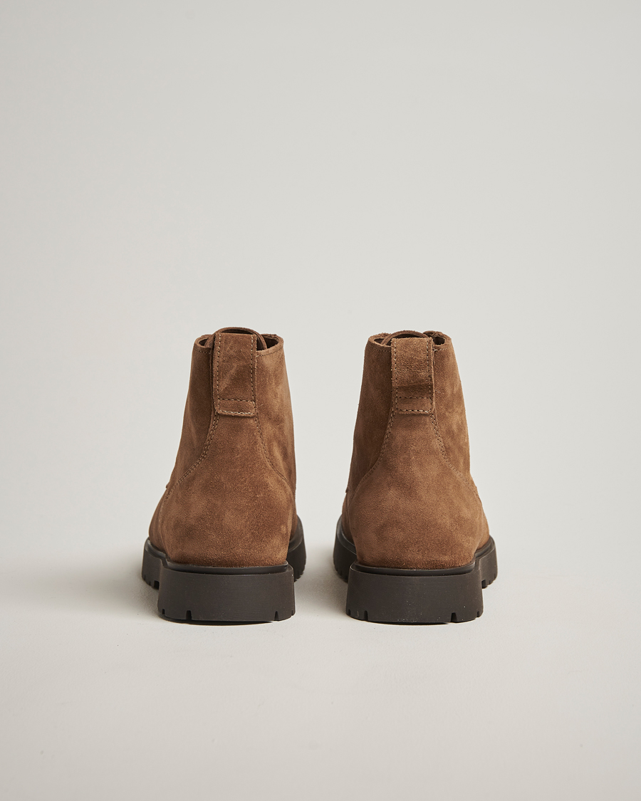 Herr | Kängor | BIRKENSTOCK | Highwood Suede Lace Boot Dark Tea