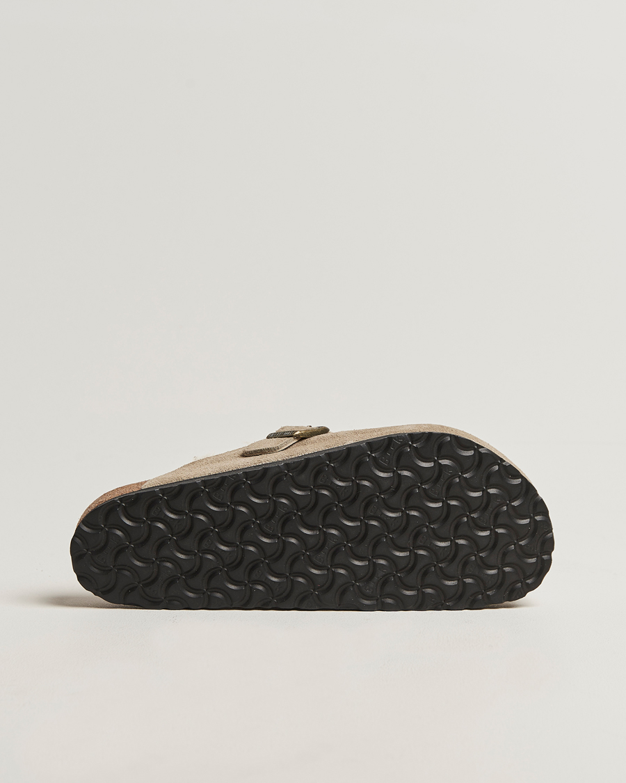 Herr | Sandaler & Tofflor | BIRKENSTOCK | Boston Shearling Taupe Suede