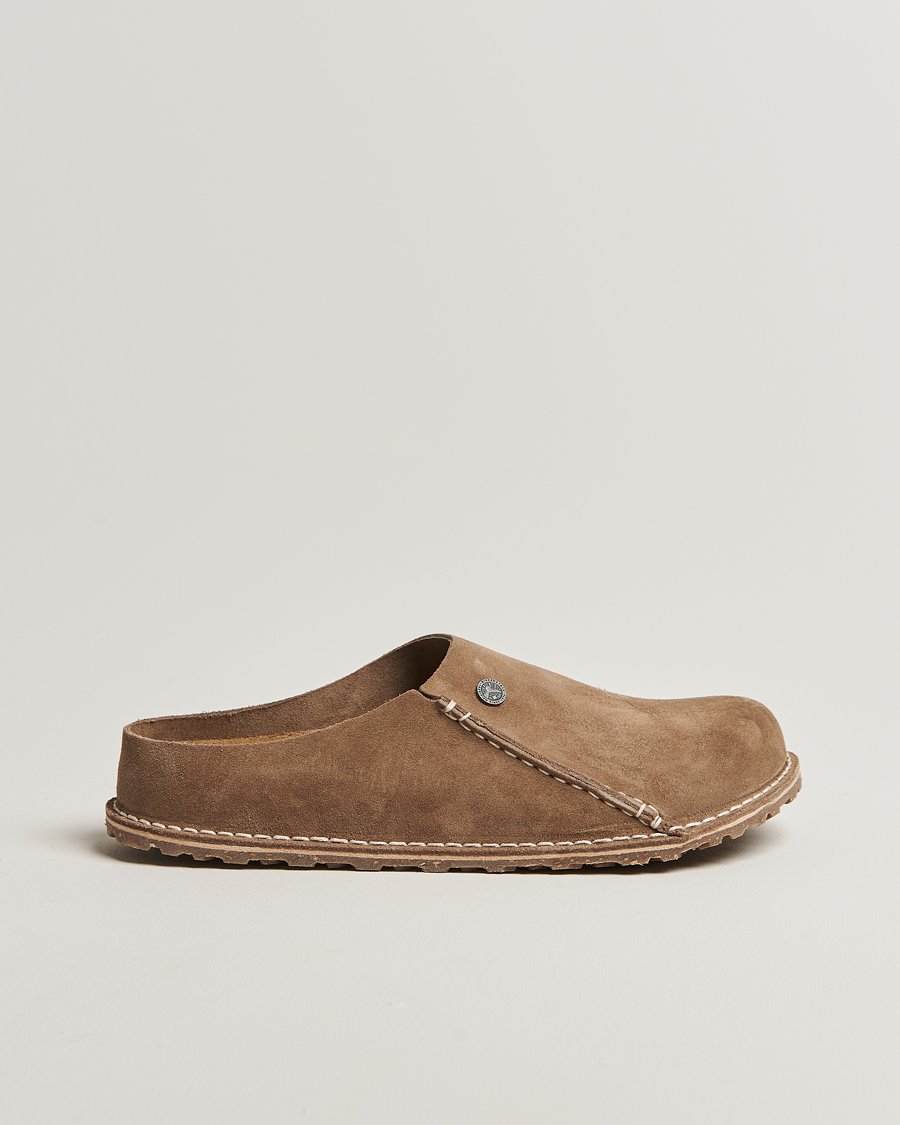 Herr | Sandaler & Tofflor | BIRKENSTOCK | Zermatt Premium Gray Taupe Suede