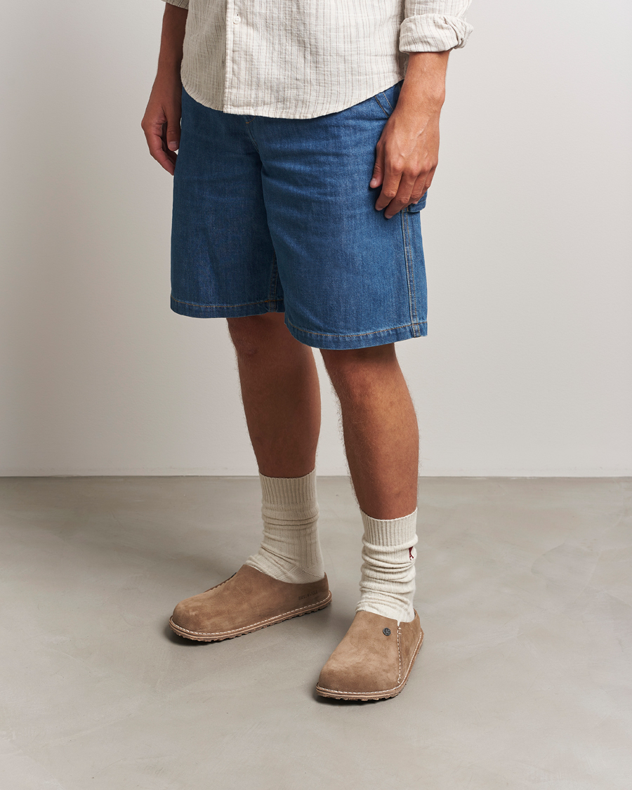 Herr | Sandaler & Tofflor | BIRKENSTOCK | Zermatt Premium Gray Taupe Suede