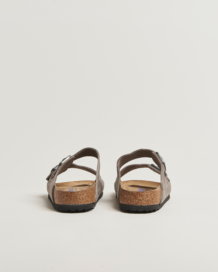 Herr | Sandaler & Tofflor | BIRKENSTOCK | Arizona Soft Footbed Iron Oiled Leather
