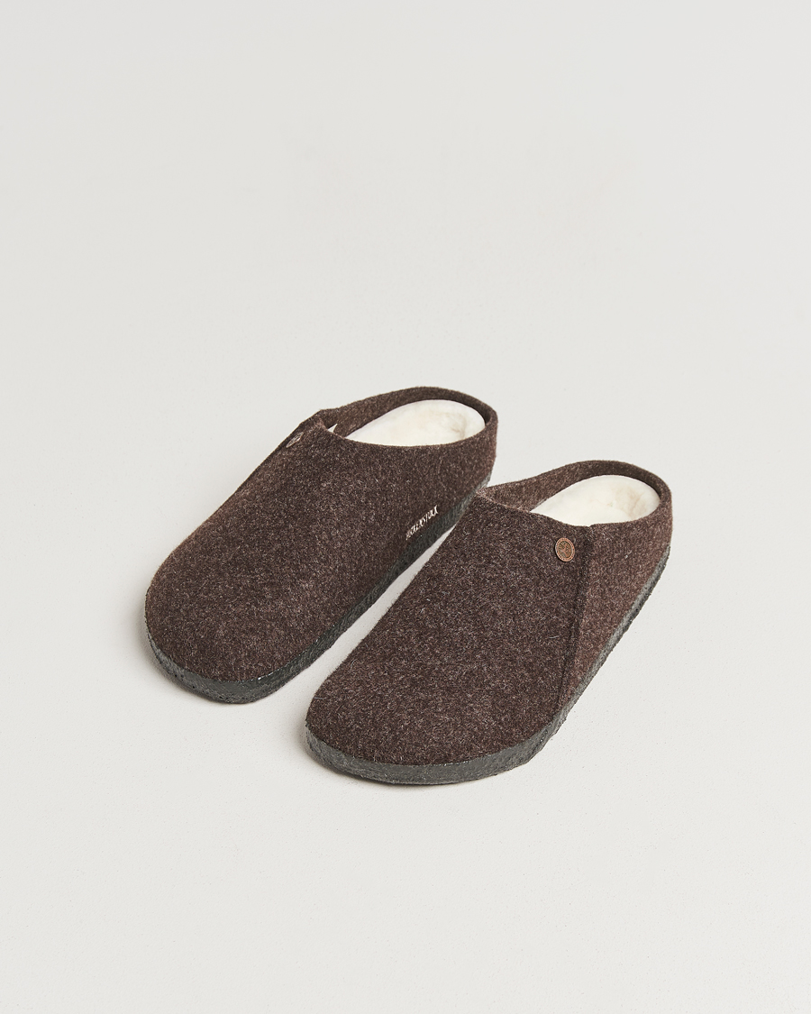 Herr | Sandaler & Tofflor | BIRKENSTOCK | Zermatt Shearling Wool Felt Mocca