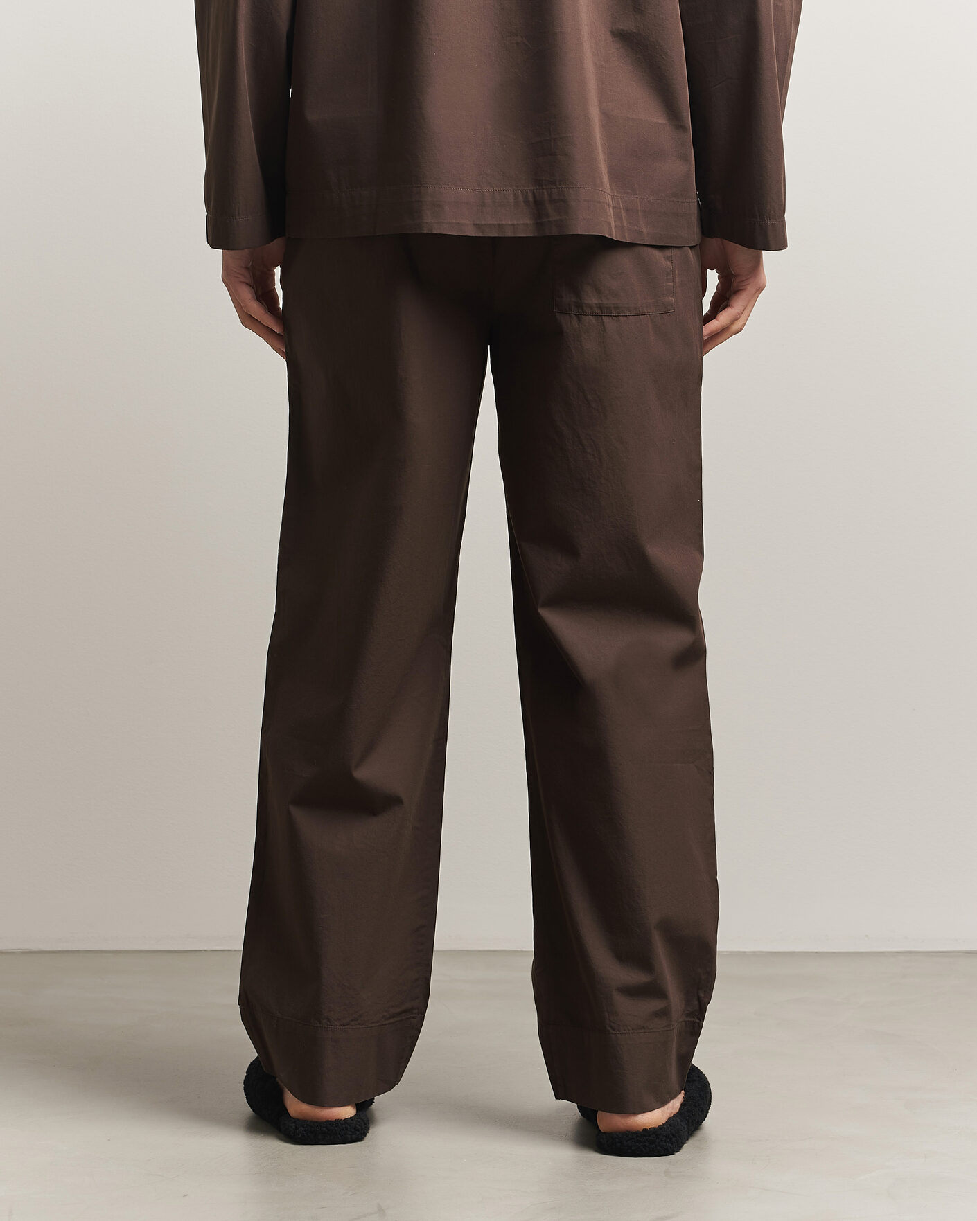 Herr | Pyjamas & Morgonrockar | Tekla | Poplin Pyjama Pants Coffee
