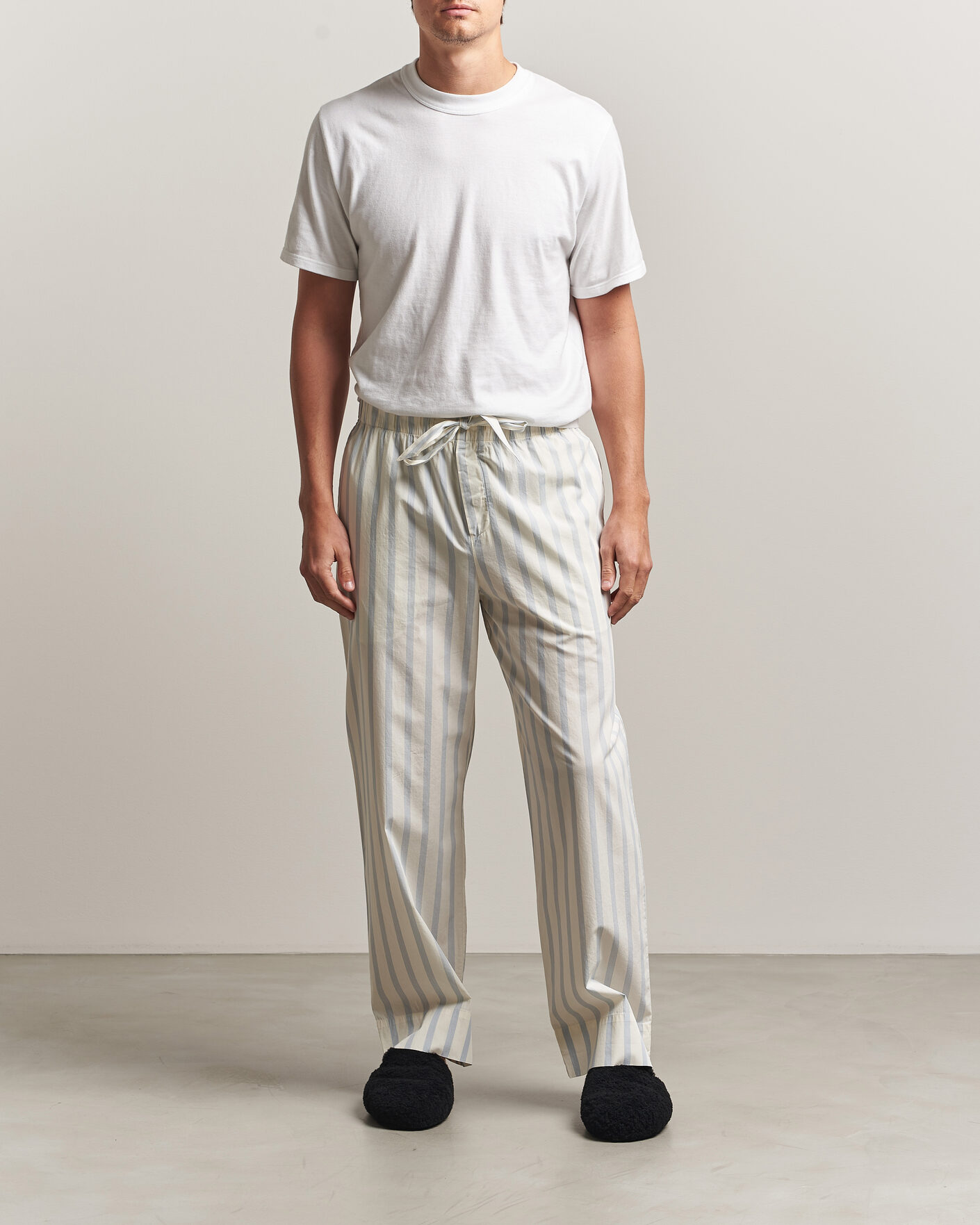 Herr | Pyjamas & Morgonrockar | Tekla | Poplin Pyjama Pants Needle Stripes