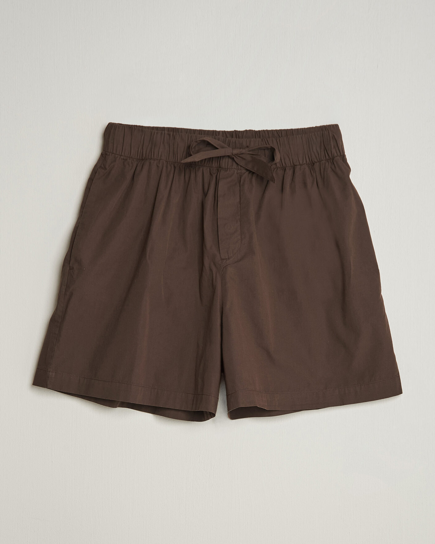 Herr | Pyjamas & Morgonrockar | Tekla | Poplin Pyjama Shorts Coffee