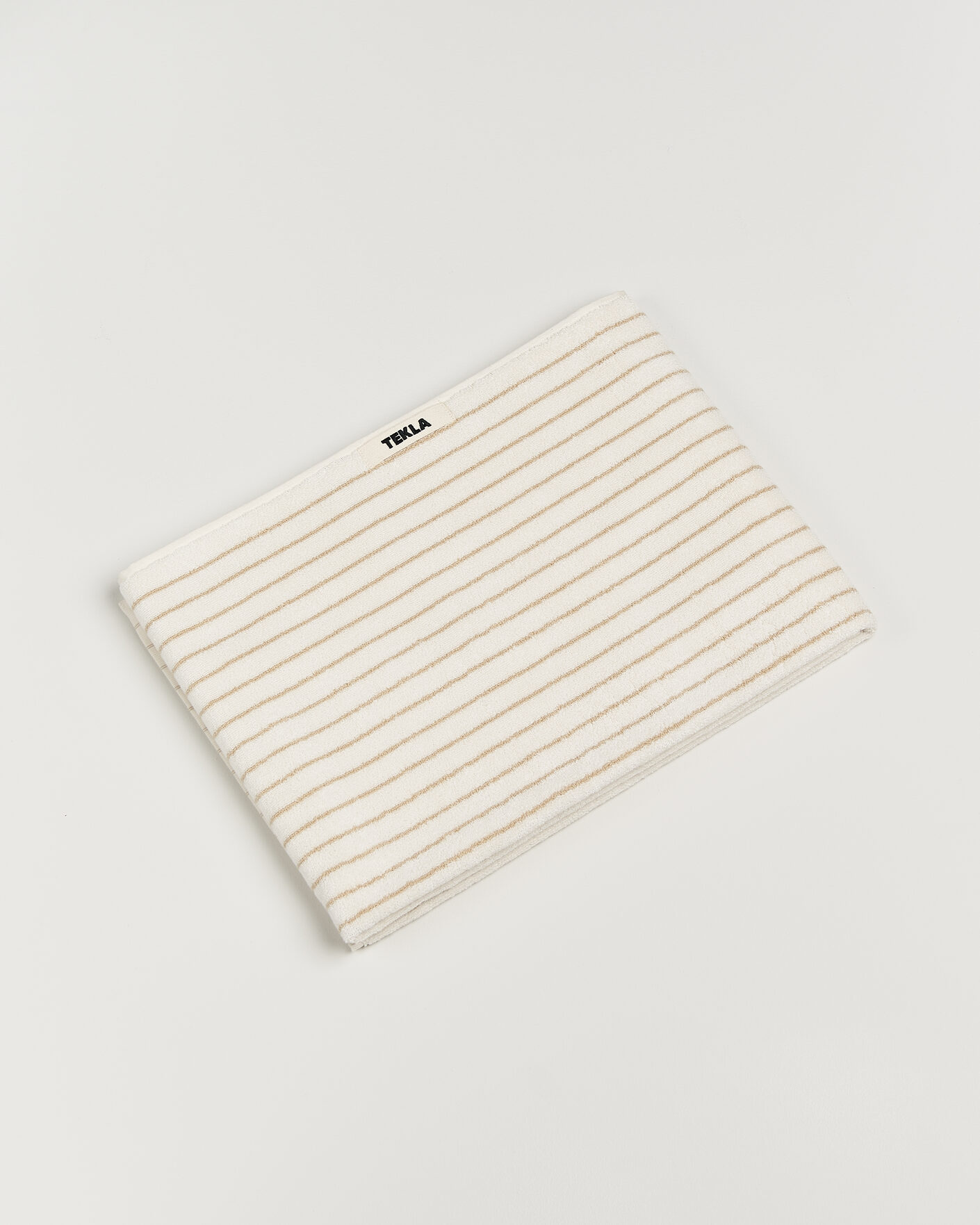 Herr | Textilier | Tekla | Organic Terry Bath Towel Sienna Stripes