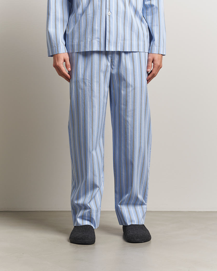 Herr | Pyjamas & Morgonrockar | Tekla | Poplin Pyjama Pants Stave Stripes