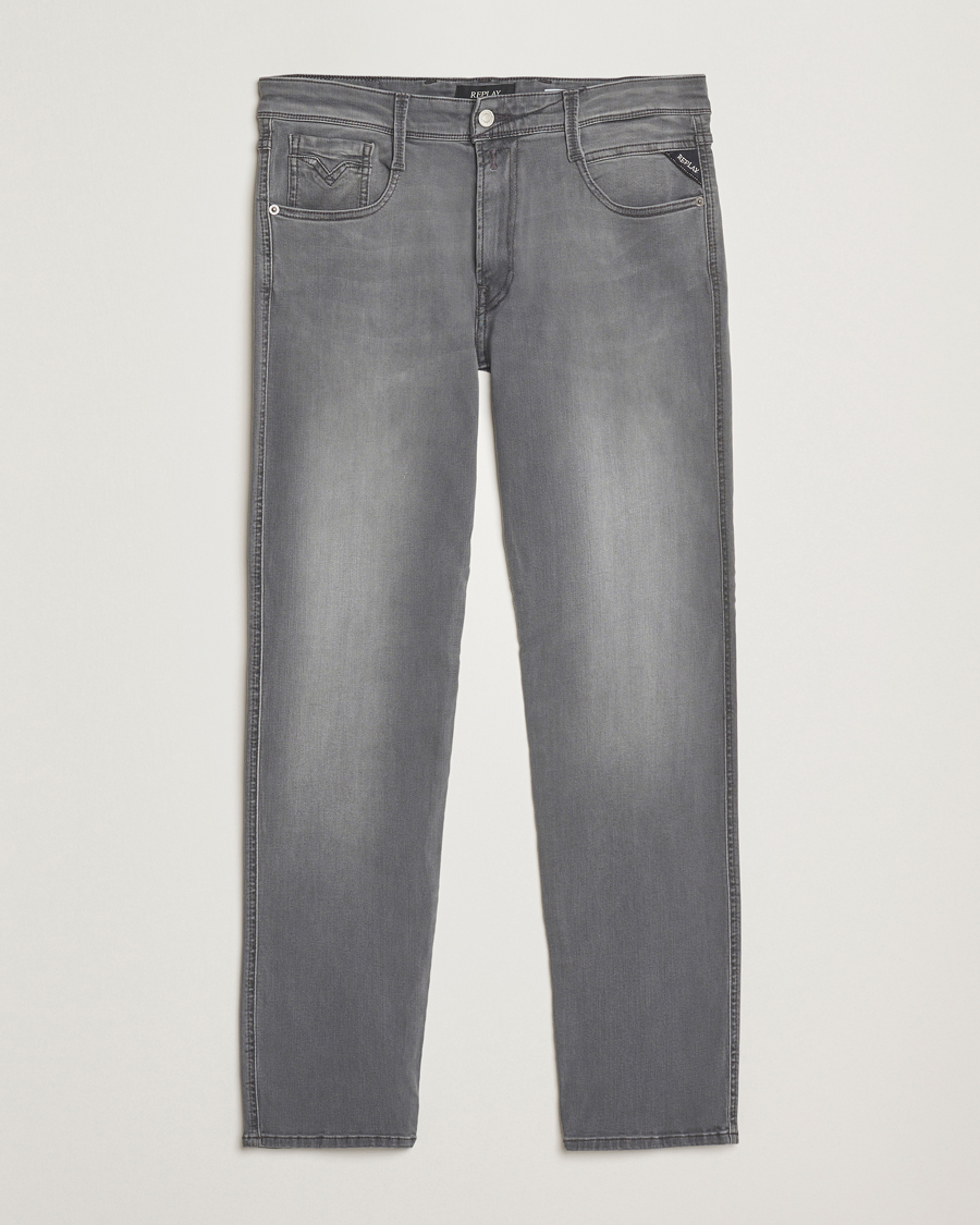 Herr | Jeans | Replay | Anbass Powerstretch Jeans Grey