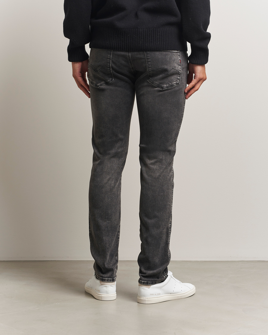 Herr | Jeans | Replay | Anbass Hyperflex Original Jeans Washed Black