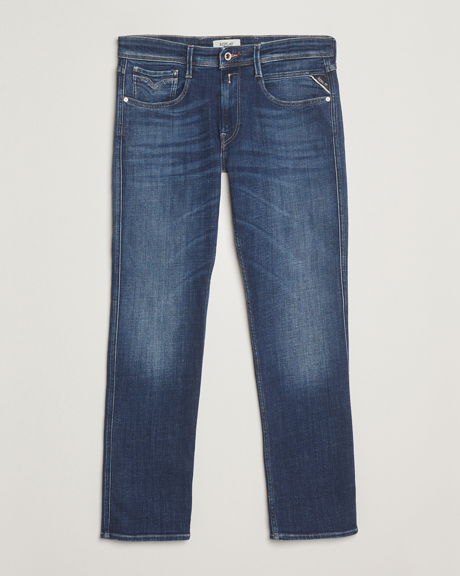 Herr | Jeans | Replay | Anbass 5 Years Wash Jeans Dark Blue