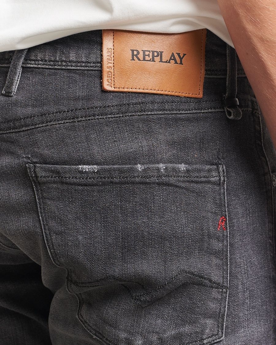 Herr | Jeans | Replay | Anbass 5 Years Wash Jeans Washed Black