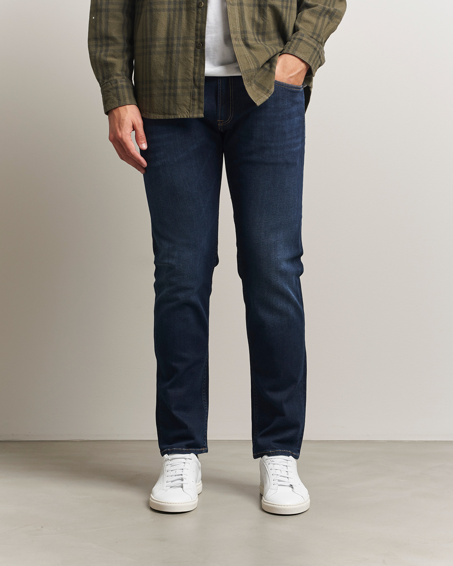 Herr | Jeans | Replay | Grover Powerstretch Jeans Dark Blue