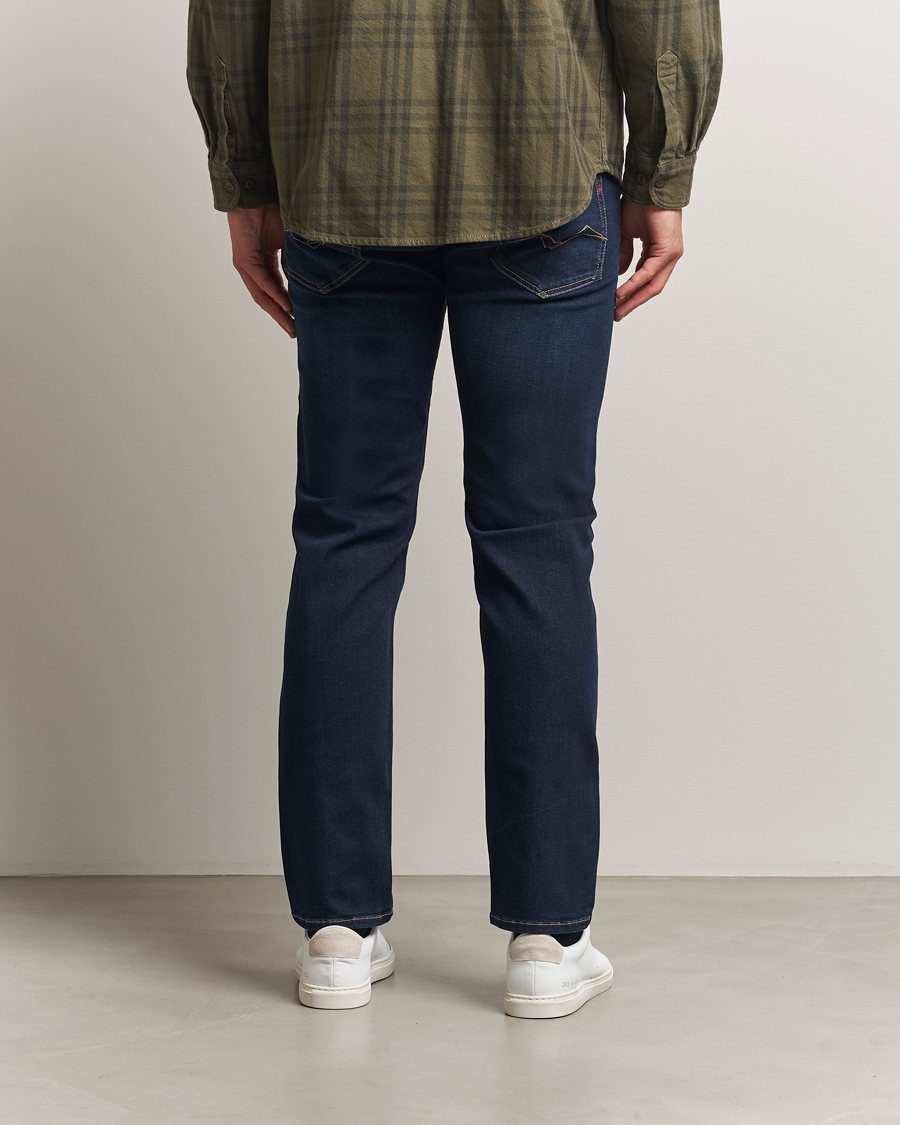 Herr | Jeans | Replay | Grover Powerstretch Jeans Dark Blue