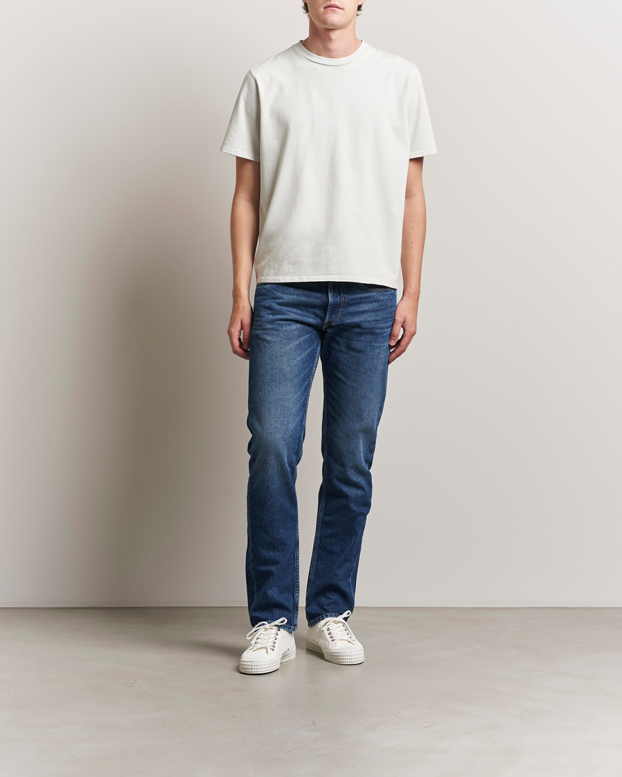 Herr | Jeans | Replay | Grover Straight Fit Rigid Jeans Medium Blue
