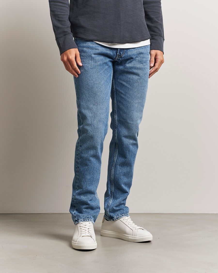 Herr | Jeans | Replay | Grover Straight Fit Rigid Jeans Light Blue