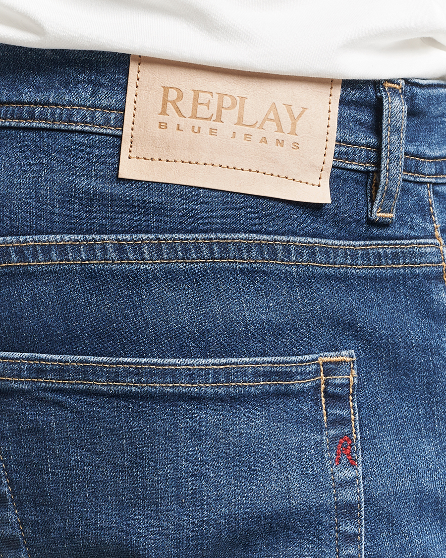 Herr | Jeans | Replay | Grover Super Stretch Bio Jeans Medium Blue