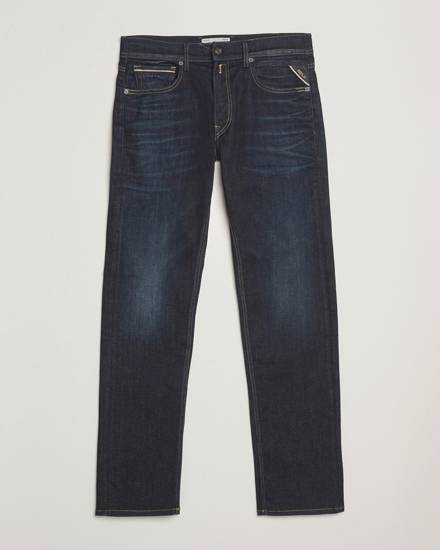 Herr | Jeans | Replay | Grover Hyperflex Jeans Dark Blue