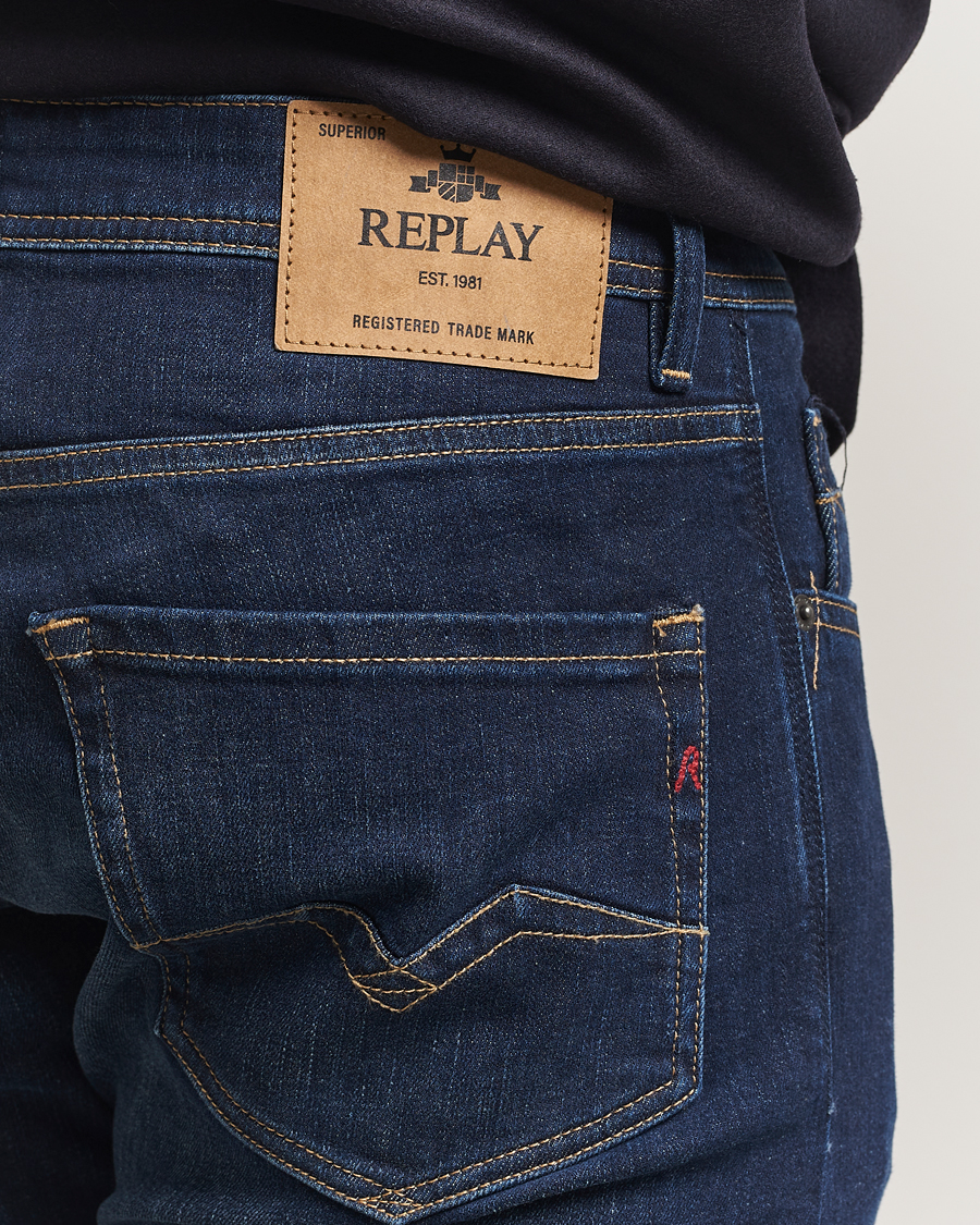 Herr | Byxor | Replay | Rocco Comfort Fit Stretch Jeans Dark Blue