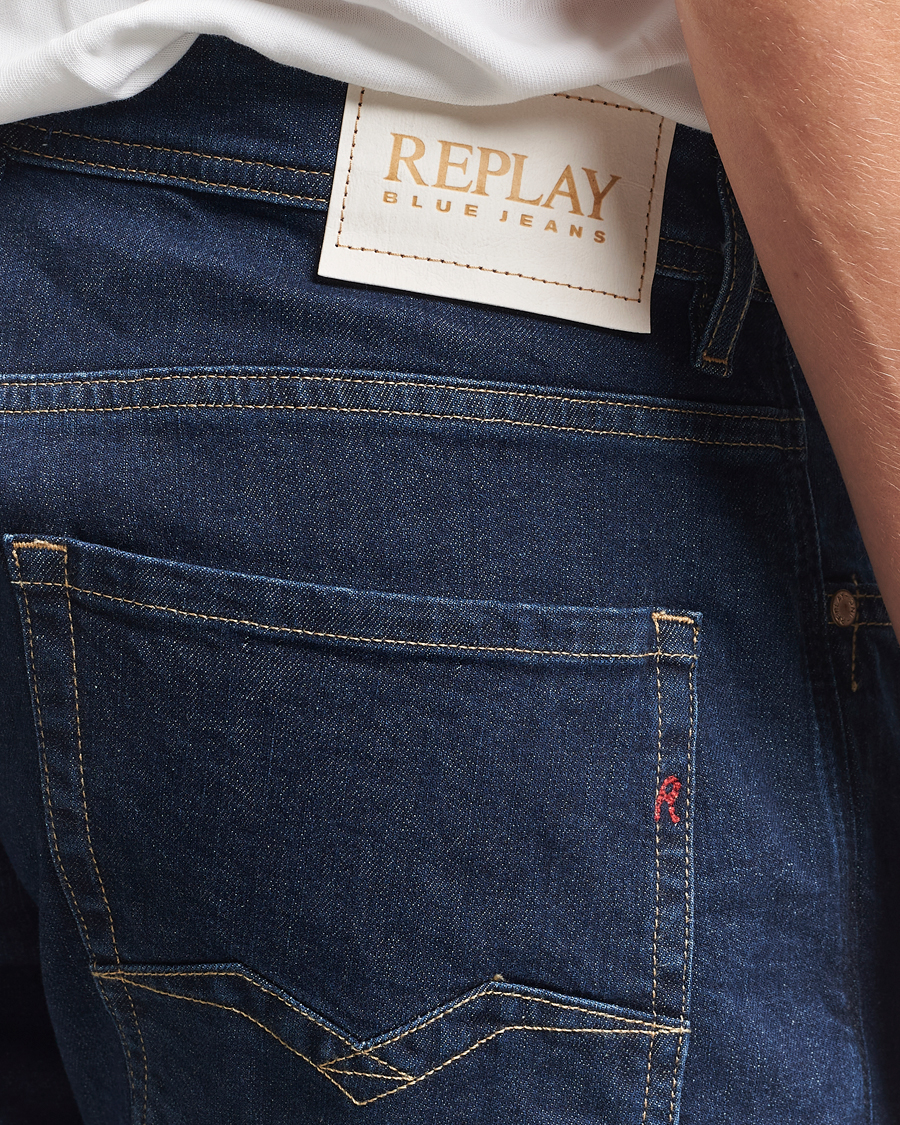 Herr | Jeans | Replay | Rocco Comfort Fit Stretch Eco Plus Jeans Dark Blue