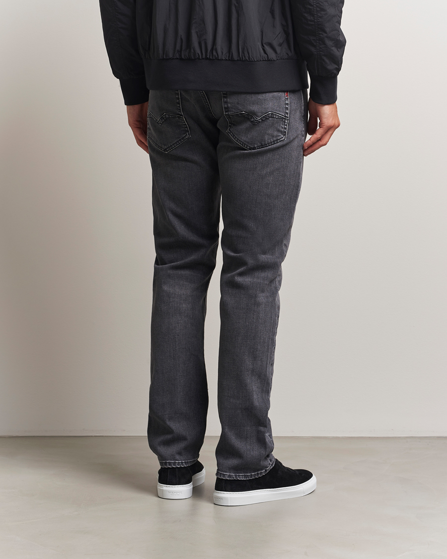 Herr | Jeans | Replay | Rocco Comfort Fit Stretch Eco Plus Jeans Washed Black