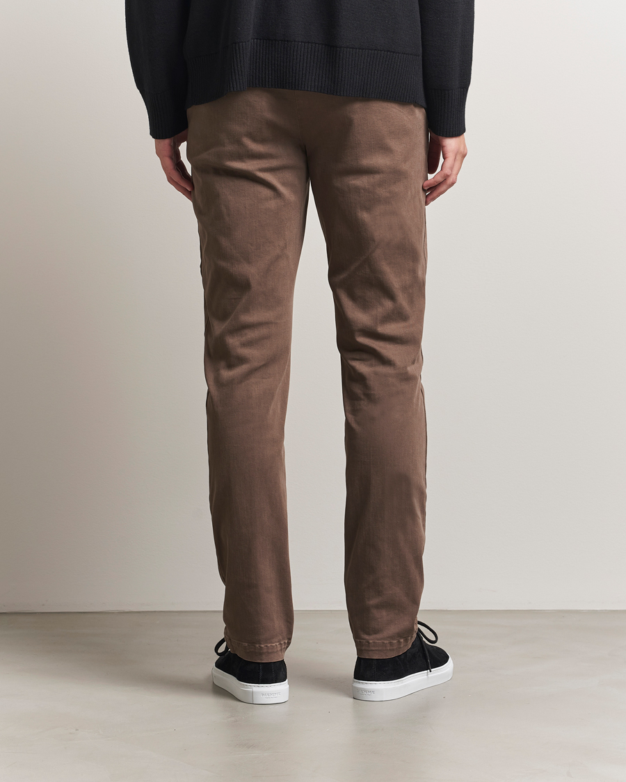Herr | Byxor | Replay | Benni Hyperflex X-Lite Chinos Brown