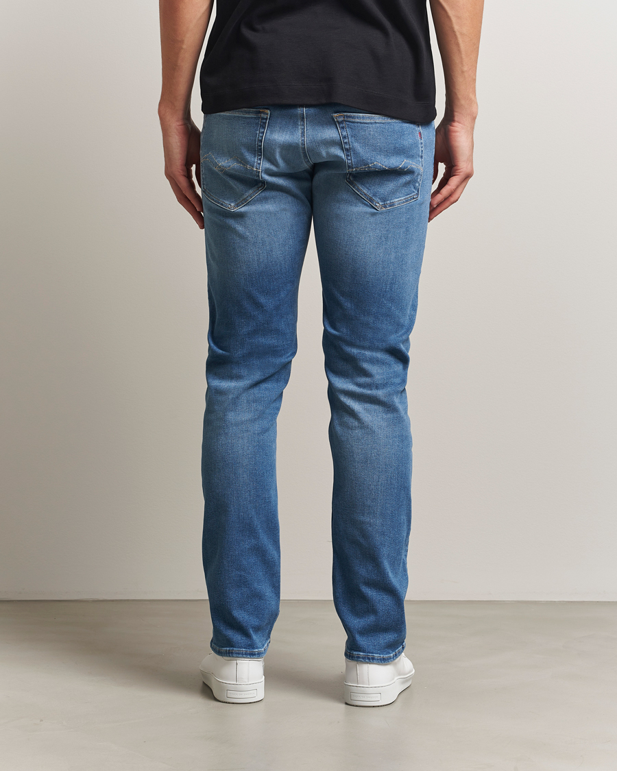 Herr | Jeans | Replay | Grover Hyperflex Original Jeans Medium Blue