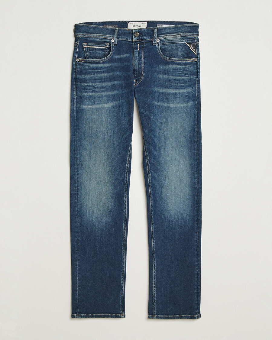 Herr | Jeans | Replay | Grover Hyperflex Dust Jeans Medium Blue