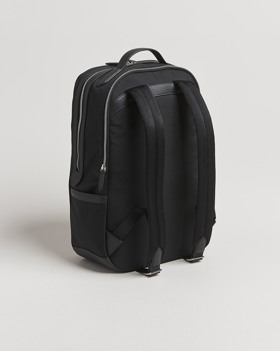 Herr | Väskor | Smythson | Canvas Norton Backpack Black