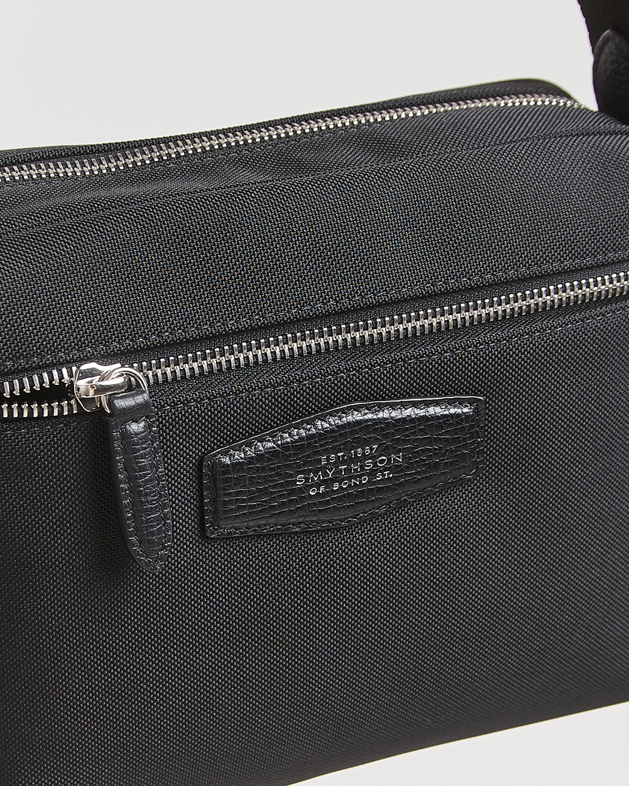Herr | Väskor | Smythson | Canvas Norton Crossbody Bag Black