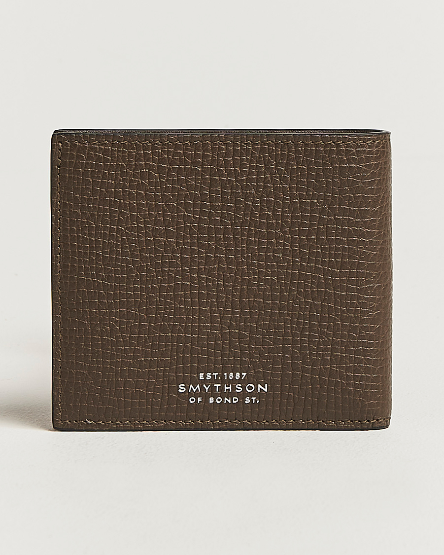 Herr | Plånböcker | Smythson | Ludlow 6 Card Wallet Dark Olive