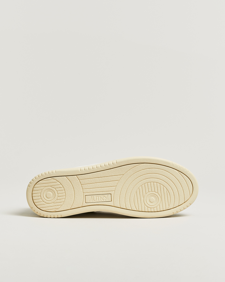 Herr | Sneakers | Autry | Medalist Low Sneaker White/Bottle Green
