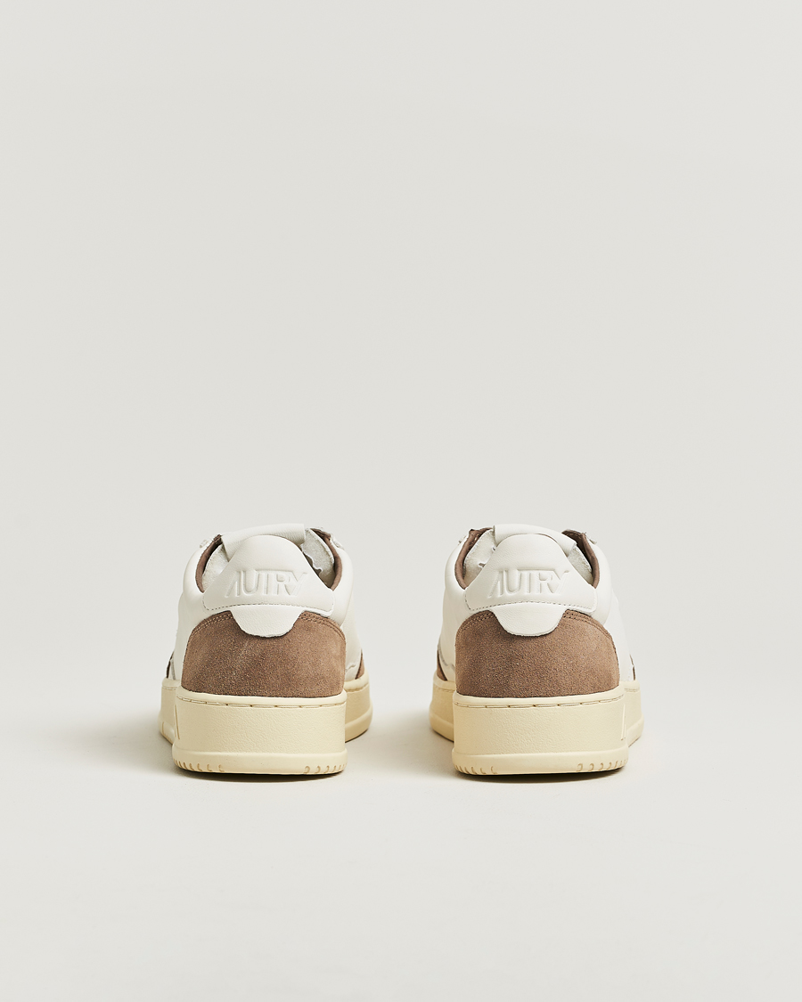 Herr | Sneakers | Autry | Medalist Low Sneaker White/Tobacco