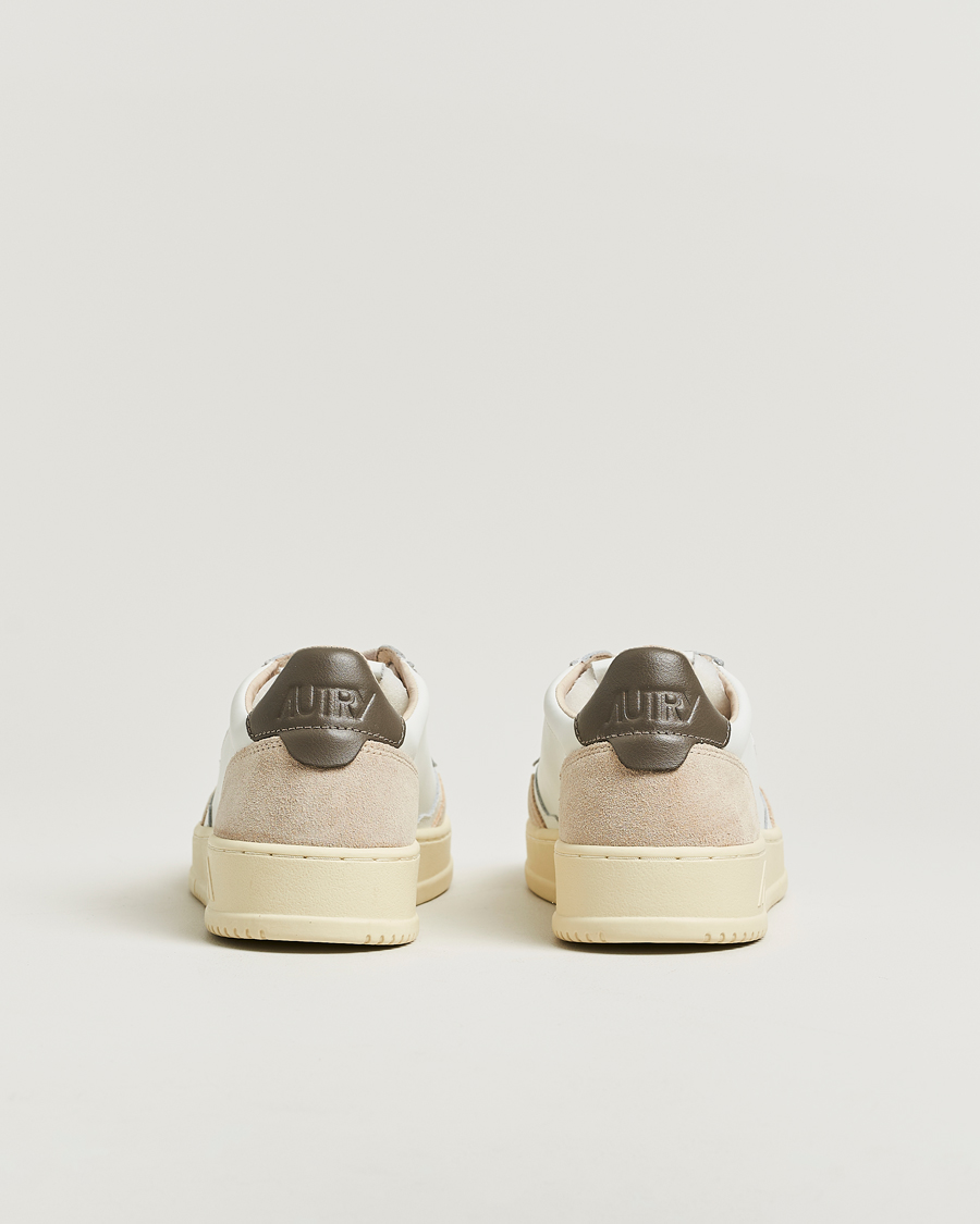 Herr | Sneakers | Autry | Medalist Low Sneaker White/Morel